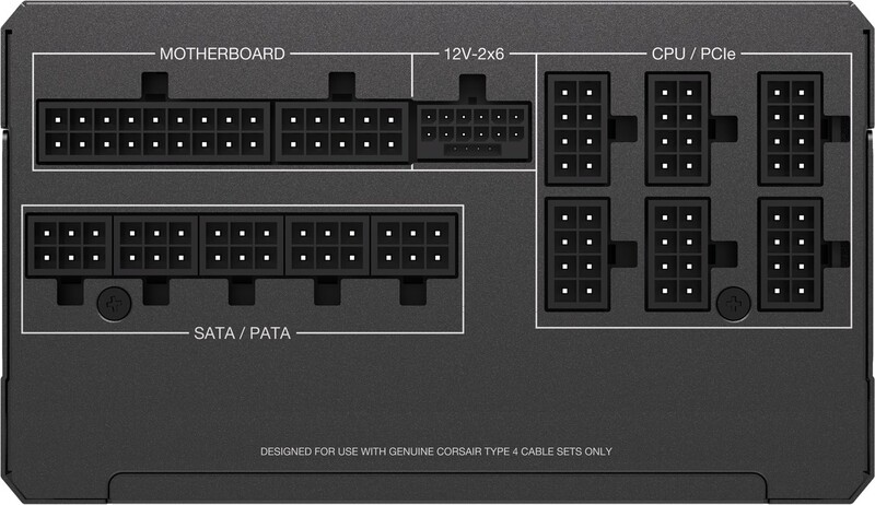 Nguồn máy tính Corsair RM1000x - ATX 3.1 & PCIe 5.1 Cybenetics Gold - Full Modul