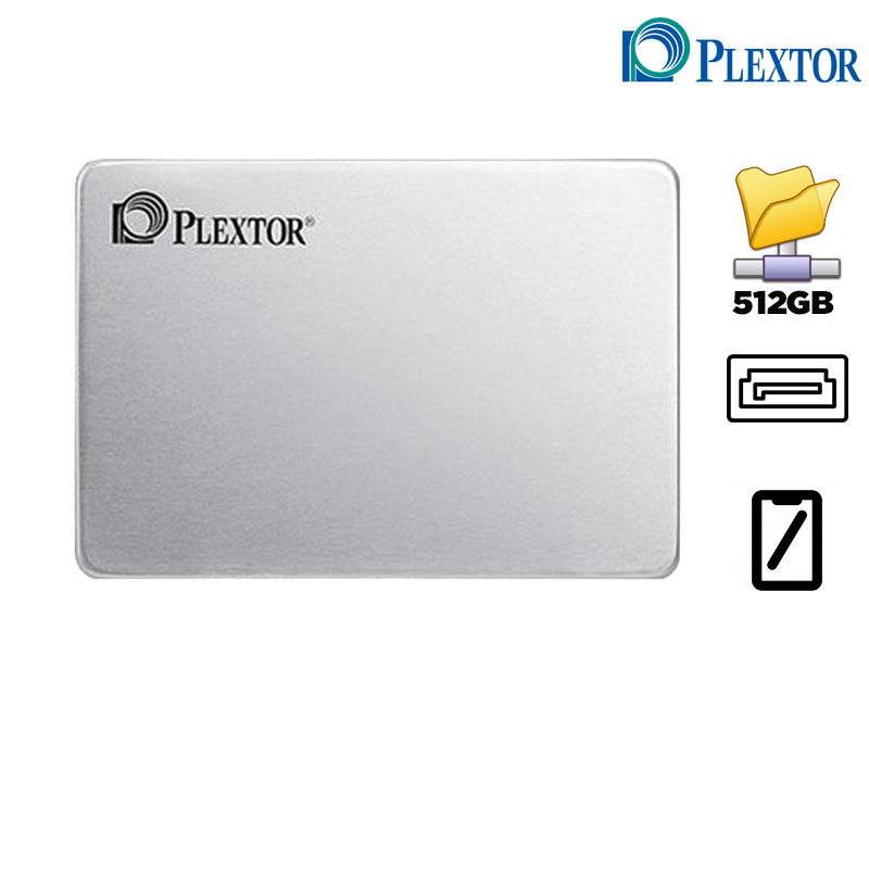 中古品】PLEXTOR PX-512M8VC SSD（SATA）512GB 電源投入回数501回/通電