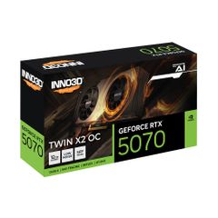 Card màn hình INNO3D Geforce RTX 5070 TWIN X2 OC 12GB GDDR7