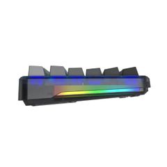 Bàn Phím Cơ Không Dây AULA F87 Pro (Black Gradient, 3 mode, Grey Wood V4 Switch, 87 Phím, Hotswap)