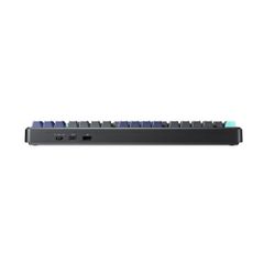 Bàn Phím Cơ Không Dây AULA F87 Pro (Xanh Đậm - Đen - Xanh Cổ Vịt, 3 Mode, Grey Wood V4 Switch, 87 Phím, Hotswap)