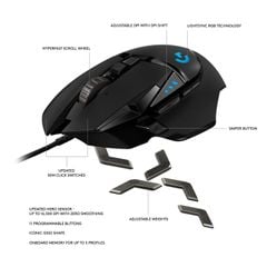 Chuột Gaming Logitech G502 Hero (910-005472)