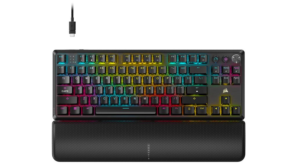 Bàn phím không dây Corsair K70 CORE TKL WL-MLX RED-BLK RGB (CH-914901E-NA)