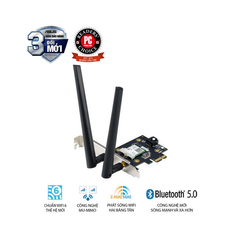 Card Mạng Không Dây Wifi 6 PCI‑Express ASUS PCE‑AX3000 (Bulk)