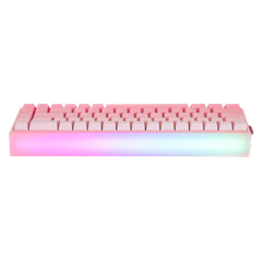 Bàn Phím Gaming AULA HERO 68 HE (Hồng gradient,  1 mode, 68 phím, Black King magnetic switch)