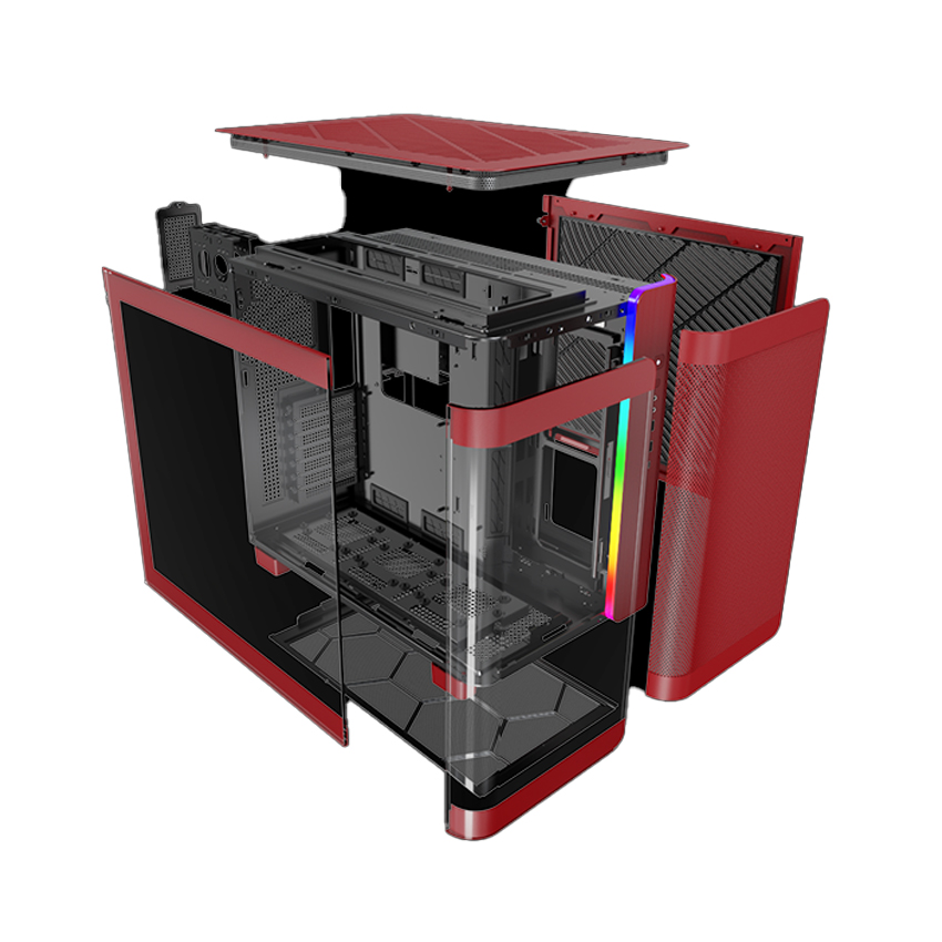 Vỏ Case Montech KING 95 Red(CAKING95REMT)