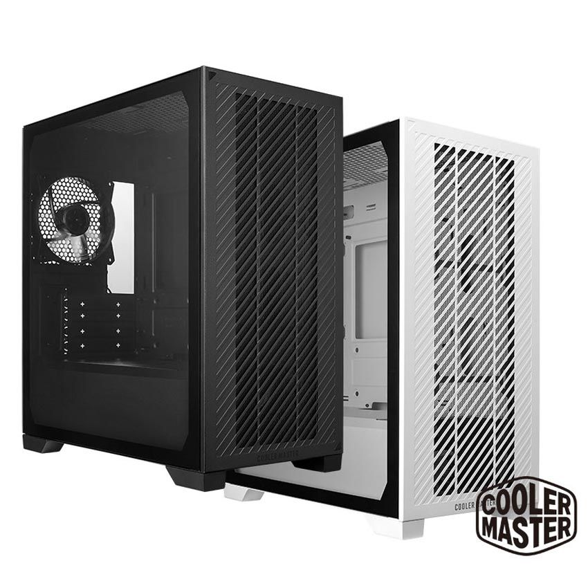 Vỏ Case Cooler Master ELITE 301 LITE White (Matx, 1 Fan)