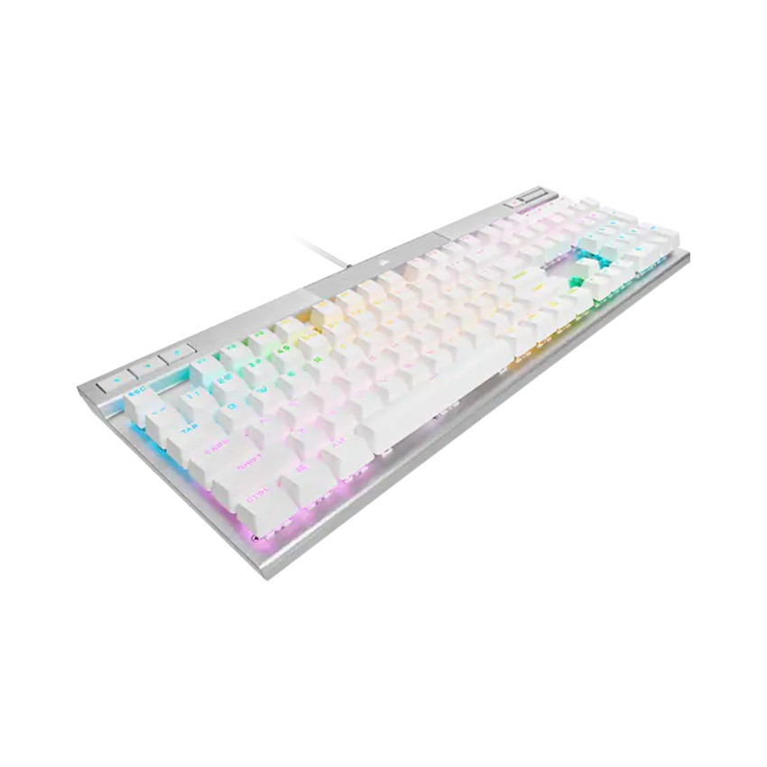 Bàn phím Corsair K70 PRO-WHT-OPX Silver-RGB (CH-910951A-NA)
