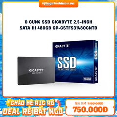 Ổ cứng SSD Gigabyte 2.5-Inch SATA III 480GB GP-GSTFS31480GNTD