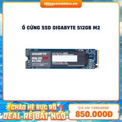 Ổ cứng SSD GIGABYTE 512GB M2 2280 NVMe PCI-Express 3.0x4