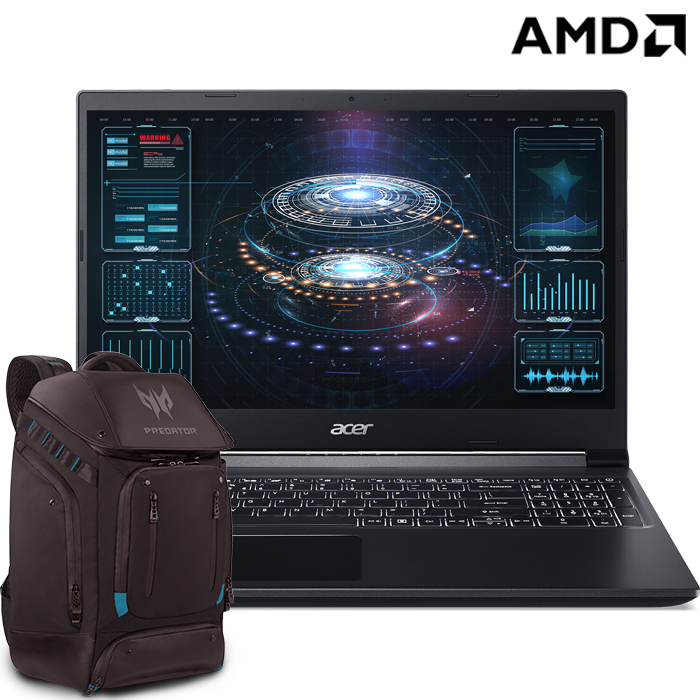 Laptop Acer Aspire 7 A715-41G-R8KQ (R5-3550H | 8GB | 256GB | VGA GTX 1650 4GB | 15.6