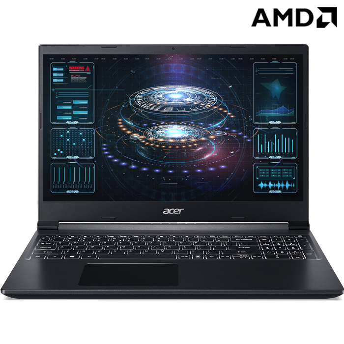 Laptop Acer Aspire 7 A715-41G-R8KQ (R5-3550H | 8GB | 256GB | VGA GTX 1650 4GB | 15.6