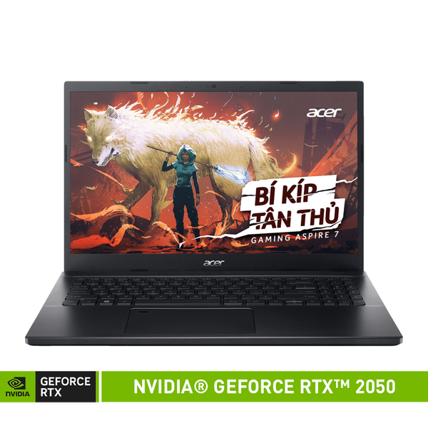 Laptop Acer Aspire 7 A715-76G-59MW (i5-12450H | GeForce RTX™ 2050 4GB | 8GB | 512GB |  15.6' FHD 144Hz | Win 11)