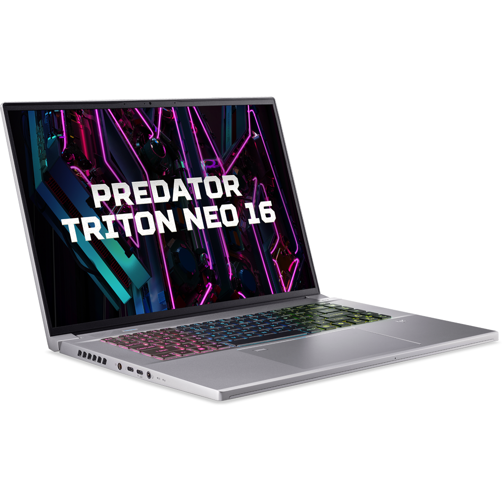 Laptop Acer Predator Triton Neo 16 PTN16-51-78JQ (Ultra 7 155H | GeForce RTX™ 4060 8GB | 32GB | 2TB |  16' 2.5K 240Hz | Win 11)