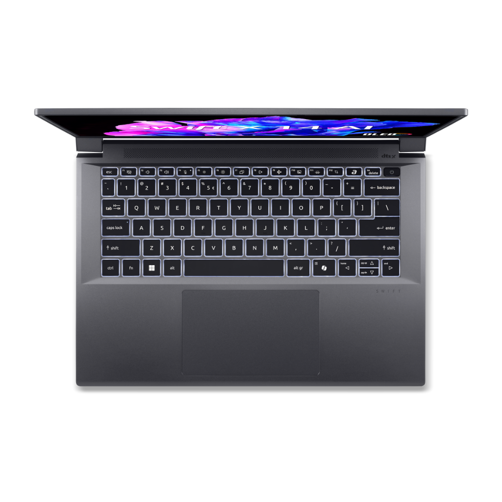Laptop Acer Swift X 14 AI SFX14-72G-708X (Ultra 7 155H | GeForce RTX™ 4060 8GB | 32GB | 1TB |  14.5' 2.8K OLED 120Hz | Win 11)
