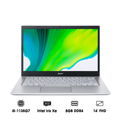 Laptop Acer Aspire 5 A514-54-5127 (i5-1135G7 | 8GB | 512GB | Intel Iris Xe Graphics | 14' FHD | Win 11)