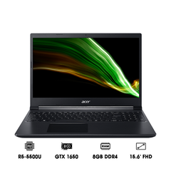 Laptop Acer Aspire 7 A715-42G-R4XX (R5-5500U | 8GB | 256GB | GeForce® GTX 1650 4GB | 15.6' FHD | Win 11)