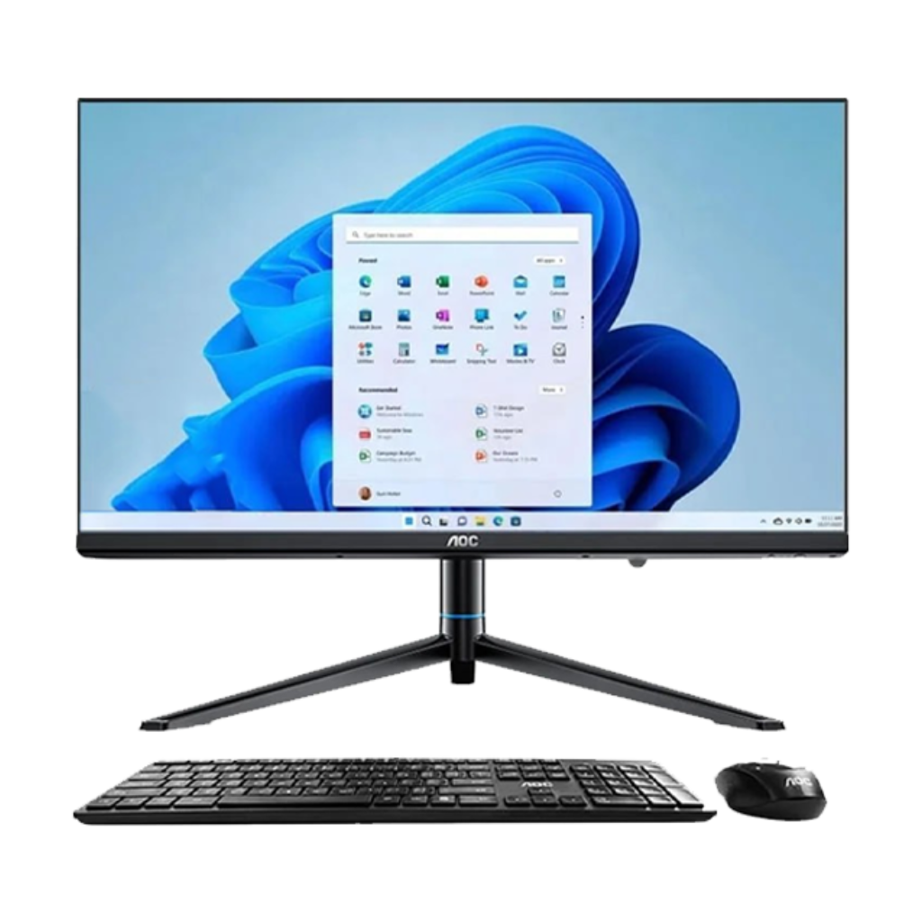 PC AOC All In One B911 (i5-12450H | 16GB | 512GB | Intel UHD Graphics 730 | 23.8' FHD | Win 11 Pro)