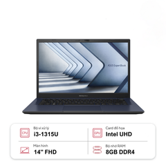 Laptop ASUS ExpertBook B1 B1402CVA-NK0104W (i3-1315U | 8GB | 256GB | Intel UHD Graphics | 14' FHD | Win 11)