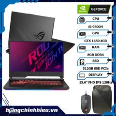 Laptop ASUS ROG Strix G G531GT-AL007T (i5-9300H | 8GB | 512GB | VGA GTX 1650 4GB | 15.6