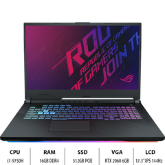 Laptop ASUS ROG Strix G G731-VEV089T (i7-9750H | 16GB | 512GB | VGA RTX 2060 6GB | 17.3