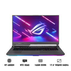 Laptop ASUS ROG Strix G17 G713RM-LL016W (R7-6800H | 16GB | 512GB | GeForce RTX™ 3060 6GB | 17.3' WQHD 240Hz 100% DCI-P3 | Win 11)