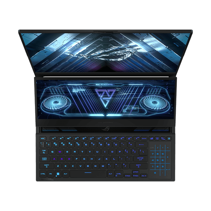 Laptop ASUS ROG Zephyrus Duo 16 GX650PZ-NM031W (R9-7945HX | 32GB | 1TB | GeForce RTX™ 4080 12GB | 16' WQXGA 240Hz Mini LED 100% DCI-P3 | Win 11)