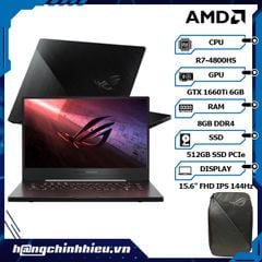 Laptop ASUS ROG Zephyrus G15 GA502IU-AL007T (R7-4800HS | 8GB | 512GB | VGA GTX 1660Ti 6GB | 15.6
