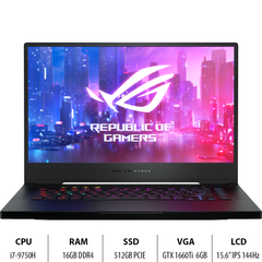 Laptop ASUS ROG Zephyrus M GU502GU-ES014T (i7-9750H | 16GB | 512GB | VGA GTX 1660Ti 6GB | 15.6