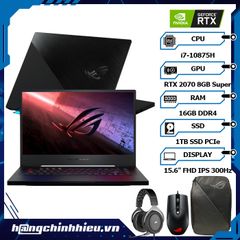 Laptop ASUS ROG Zephyrus S15 GX502LWS-HF070T (i7-10875H | 16GB | 1TB | VGA RTX 2070 8GB Super | 15.6