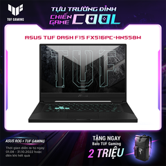 Laptop ASUS TUF Dash F15 FX516PC-HN558W (i5-11300H | 8GB | 512GB | GeForce RTX™ 3050 4GB | 15.6' FHD 144Hz | Win 11)