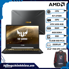 Laptop ASUS TUF Gaming FX505DT-AL003T (R7-3750H | 8GB | 512GB | VGA GTX 1650 4GB | 15.6