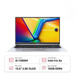 Laptop ASUS VivoBook 15 OLED A1505VA-MA469W (i9-13900H | 16GB | 512GB | Intel Iris Xe Graphics | 15.6' 2.8K OLED | Win 11)