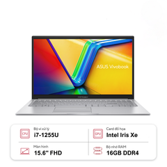 Laptop ASUS VivoBook 15 X1504ZA-NJ1039W (i7-1255U | 16GB | 512GB | Intel Iris Xe Graphics | 15.6' FHD | Win 11)