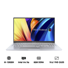 Laptop ASUS VivoBook 15X OLED A1503ZA-L1421W (i5-12500H | 8GB | 512GB | Intel Iris Xe Graphics | 15.6' FHD OLED 100% DCI-P3 | Win 11)