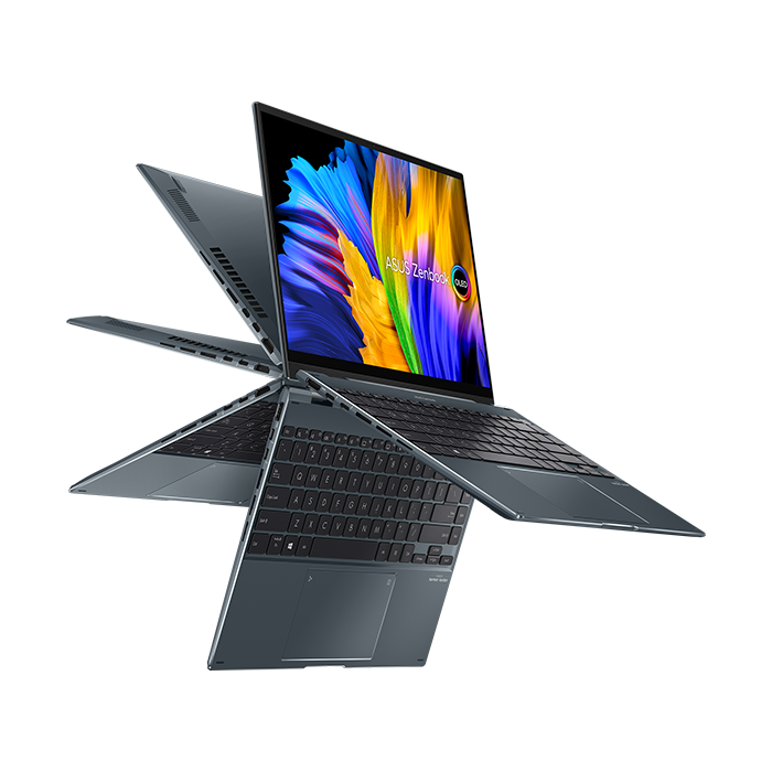 ASUS ZenBook 14 Flip OLED UP5401ZA-KN041W Laptop Win 11 Home fenyőszürke