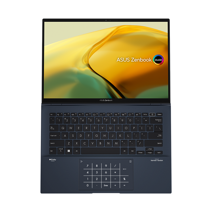 Laptop ASUS ZenBook 14 OLED UX3402ZA-KM218W (i5-1240P | 8GB | 512GB | Intel Iris Xe Graphics | 14' 2.8K OLED 100% DCI-P3 | Win 11)