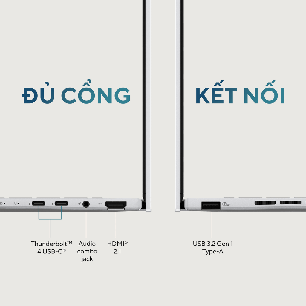 Laptop ASUS ZenBook 14 OLED UX3405MA-PP151W (Ultra 5 125H | 16GB | 512GB | Intel Arc Graphics | 14' WQXGA+ OLED | Win 11)