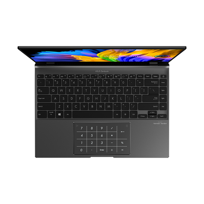 Laptop ASUS ZenBook 14X OLED UM5401QA-KN053W (R5-5600H | 8GB | 512GB | AMD Radeon Graphics | 14' 2.8K OLED 100% DCI-P3 Touch | Win 11)