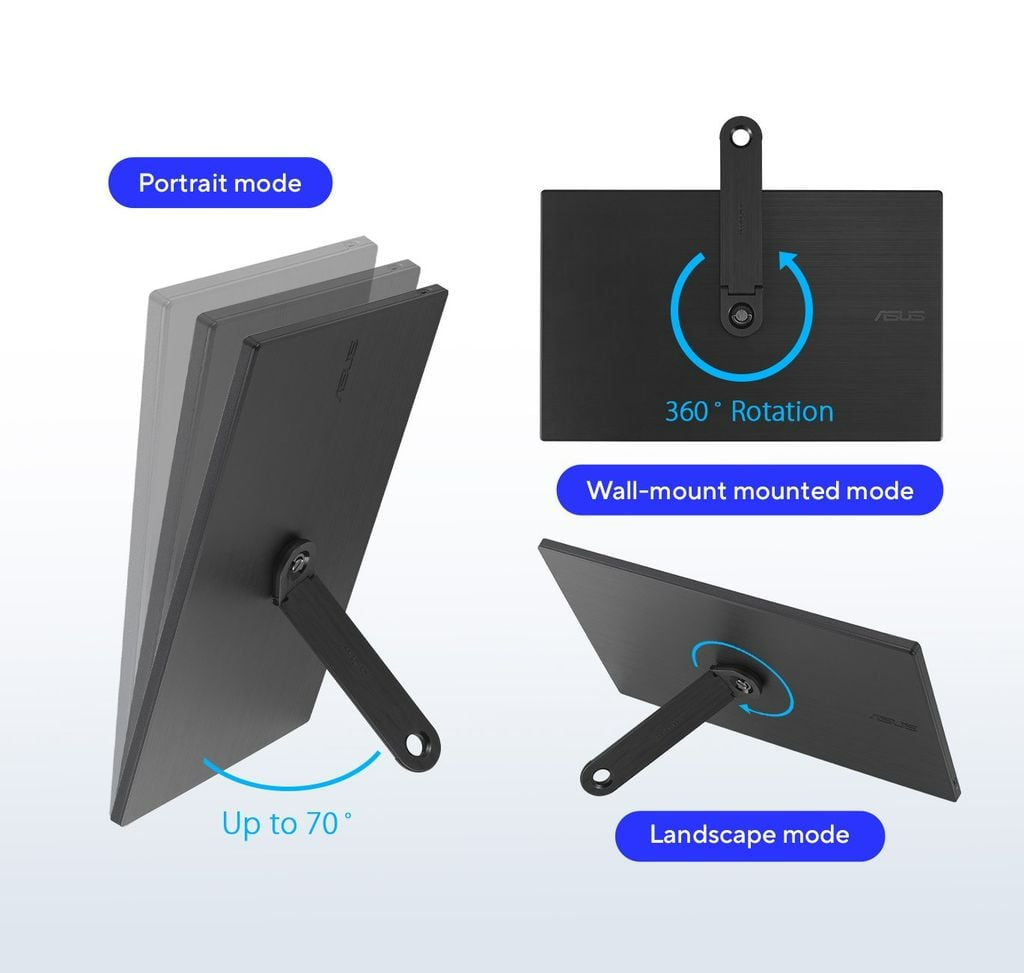 Màn hình di động ASUS ZenScreen MB166CR 16 inch IPS FHD USB-C