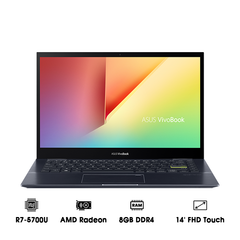 Laptop ASUS VivoBook Flip 14 TM420UA-EC182W (R7-5700U | 8GB | 512GB | AMD Radeon Graphics | 14' FHD Touch | Win 11)