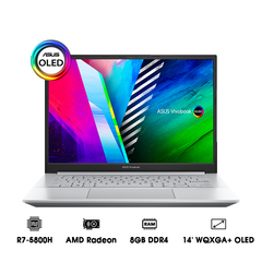 Laptop ASUS VivoBook Pro 14 OLED M3401QA-KM025W (R7-5800H | 8GB | 512GB | AMD Radeon Graphics | 14' WQXGA+ OLED 100% DCI-P3 | Win 11)