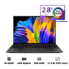 Laptop ASUS ZenBook 14X OLED UM5401QA-KN053W (R5-5600H | 8GB | 512GB | AMD Radeon Graphics | 14' 2.8K OLED 100% DCI-P3 Touch | Win 11)