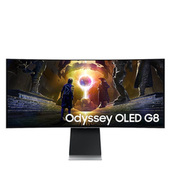 Màn hình cong Samsung Odyssey G8 LS34DG850 34" OLED 2K 175Hz chuyên game