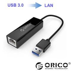 Cáp ORICO chuyển USB 3.0 sang cổng LAN RJ45 UTJ-U3-BK