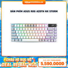 Bàn phím ASUS ROG Azoth NX Storm White