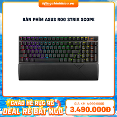 Bàn phím Gaming ASUS ROG Strix Scope II 96 Wireless NX Snow switch
