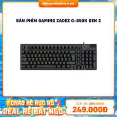 Bàn phím Gaming Zadez G-850K Gen 2