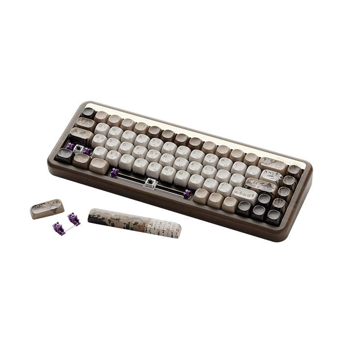 Bàn phím AKKO MU01 Mountain Seclusion (Hotswap | RGB | Multi-Modes | Switch V3 Piano Pro)