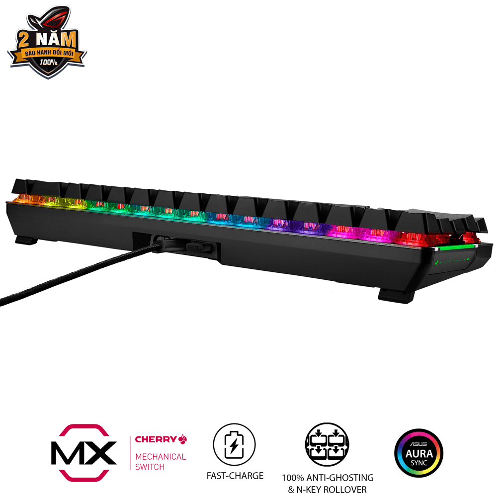 Bàn phím ASUS ROG Strix Falchion RGB Cherry MX Blue